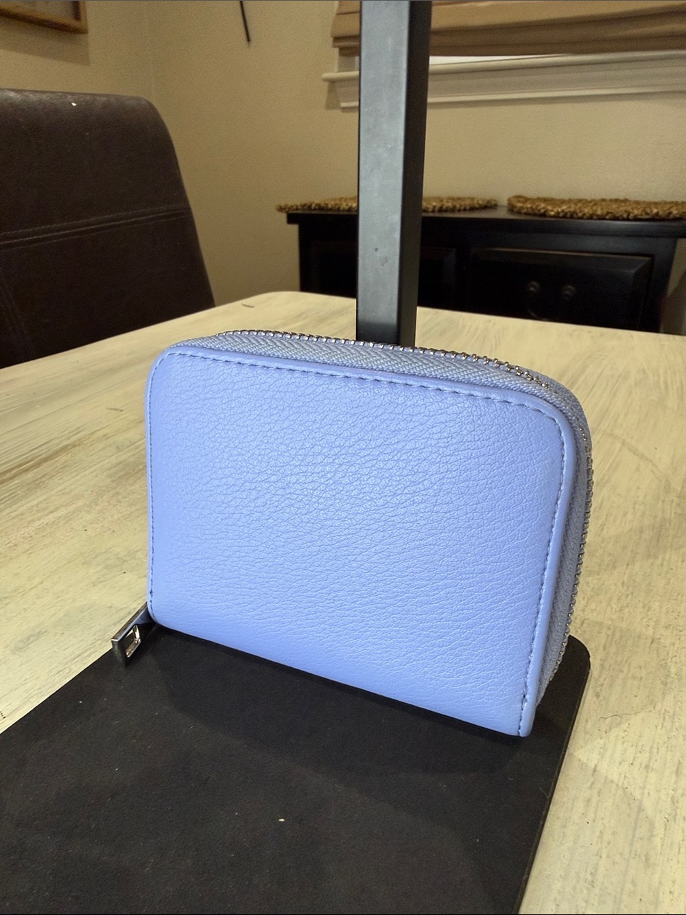 a new day Pastel Lavender Zip Around Card Holder